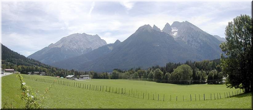 Watzmann (links) von hinten